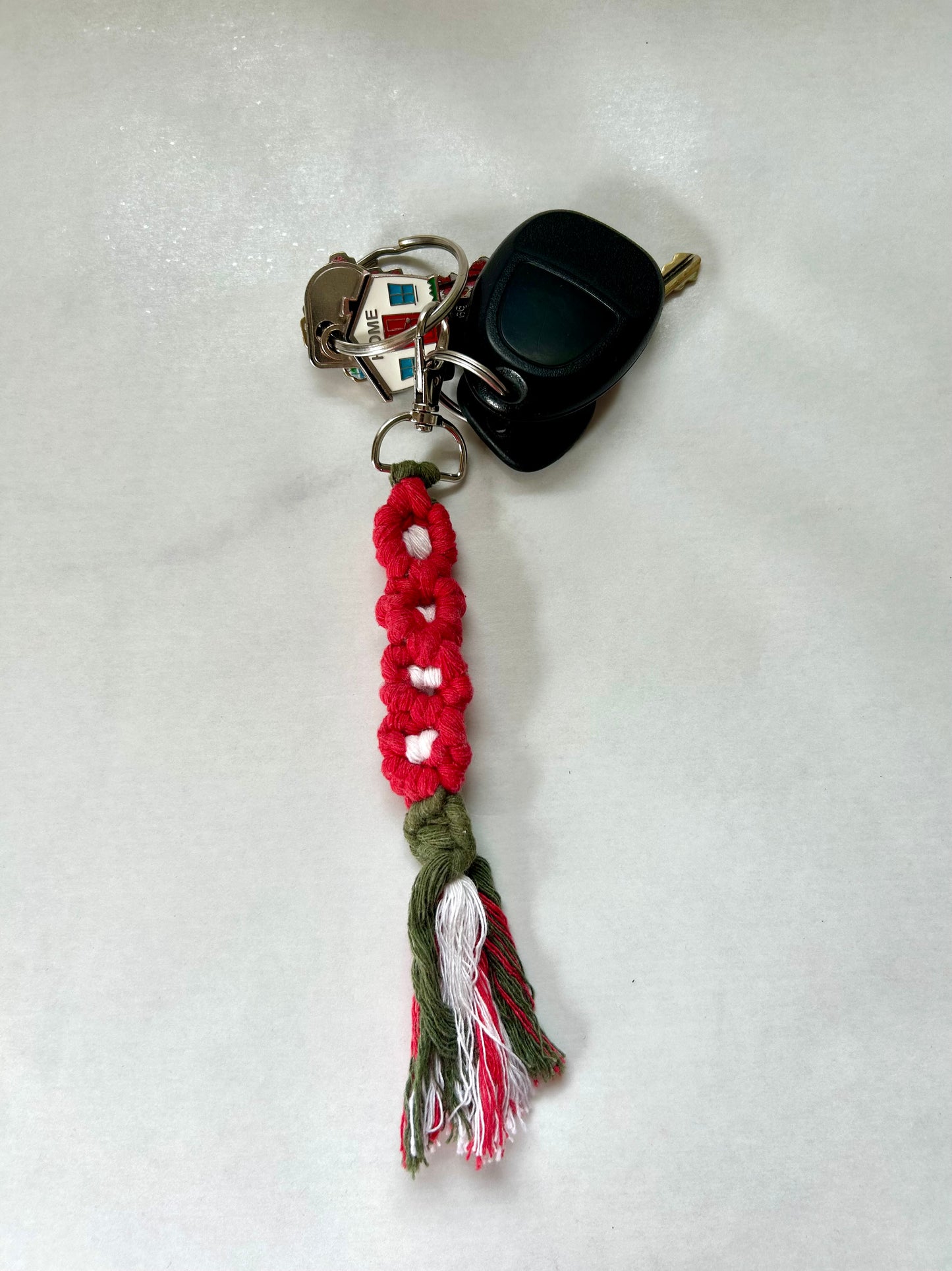 Macrame Flower / Regular Keychain