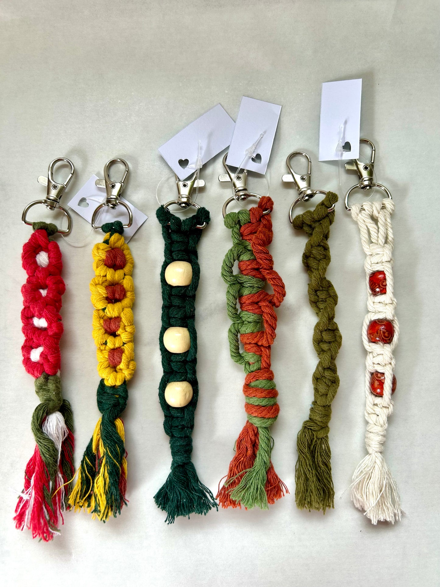 Macrame Flower / Regular Keychain
