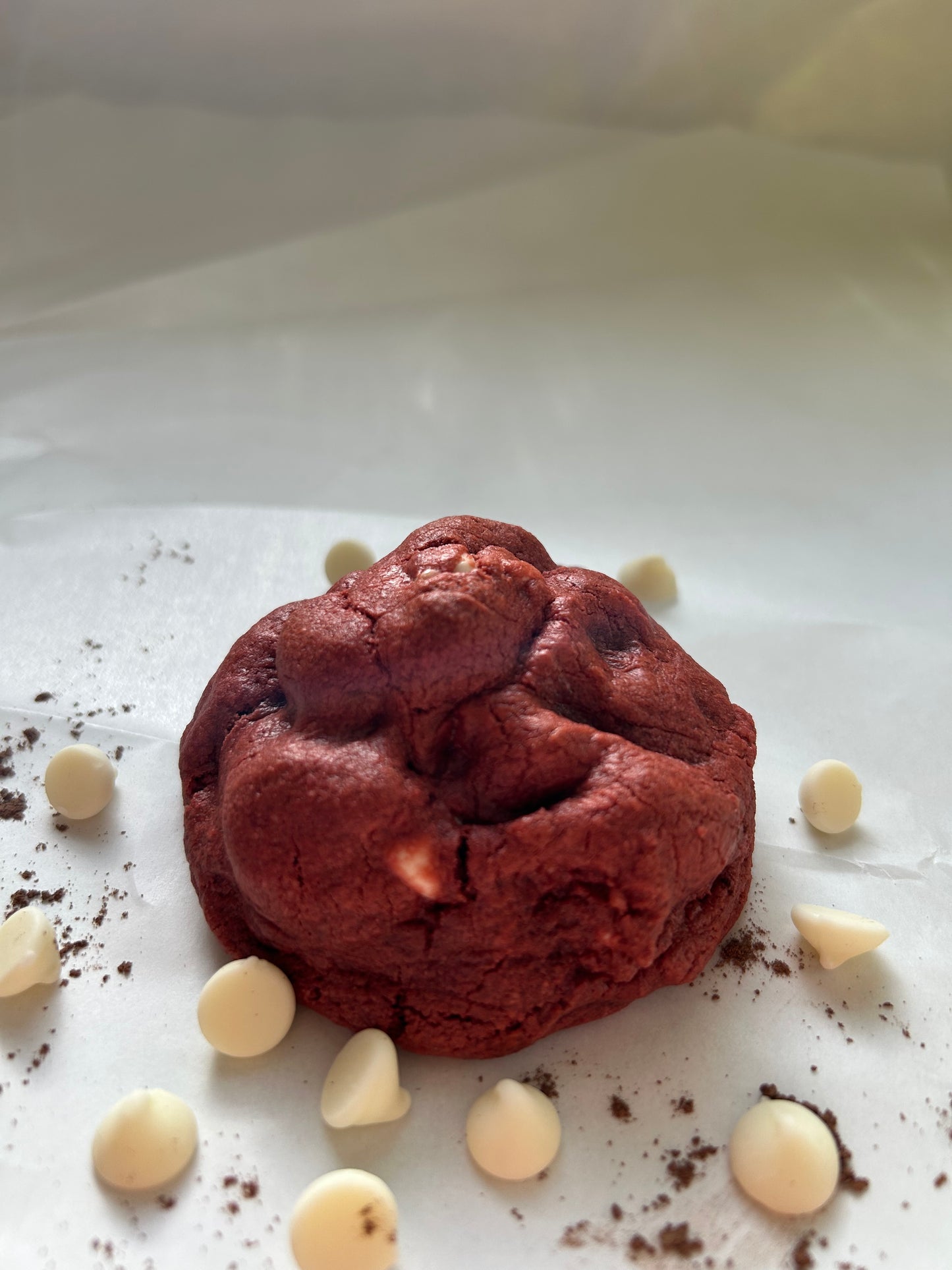 Red Velvet with Cream Cheese Cookie