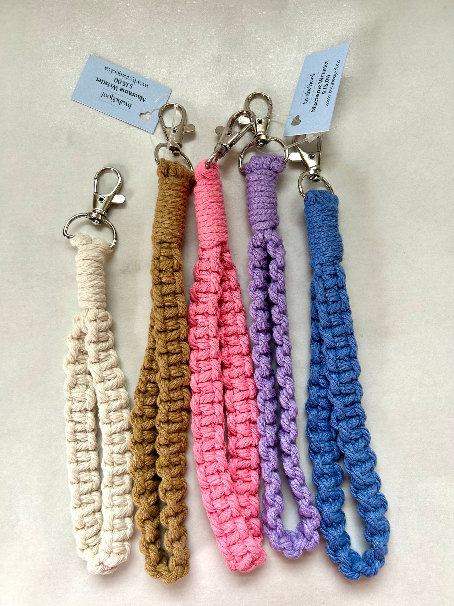 Macrame Wristlet Regular